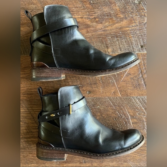 Rag & Bone Driscoll Chelsea Leather Ankle Boots Size 38/8 MSRP $575 W/Dustcover - Picture 3 of 9